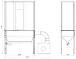 Filter unit ADAMIK FT 7135 LS dimensions