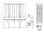 Filter unit ADAMIK FT 630 4kW dimensions