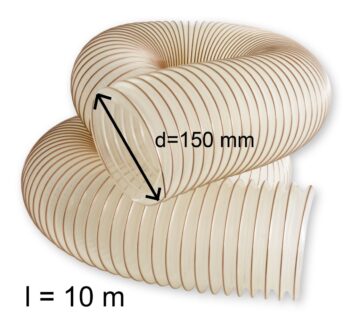 Antistatic hose HPU150_length 10 m