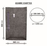 Vak ADAMIK V340FTEX rozměry