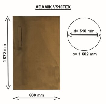 Vak ADAMIK V510TEX rozměry