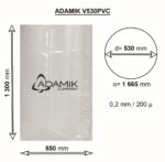 Wasta bag ADAMIK V530PVC dimensions