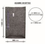 Worek ADAMIK V610FTEX wymiary